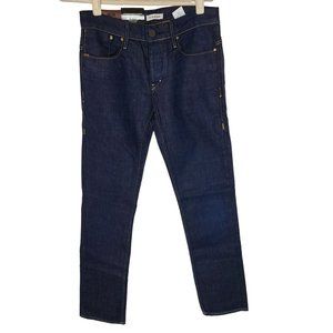 The Sinclair MFGRP Mens 30 Blue Dark Wash Denim Adler The Slimline Jeans NWT